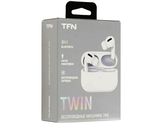 Гарнитуры TWS стерео TFN TWIN WHITE